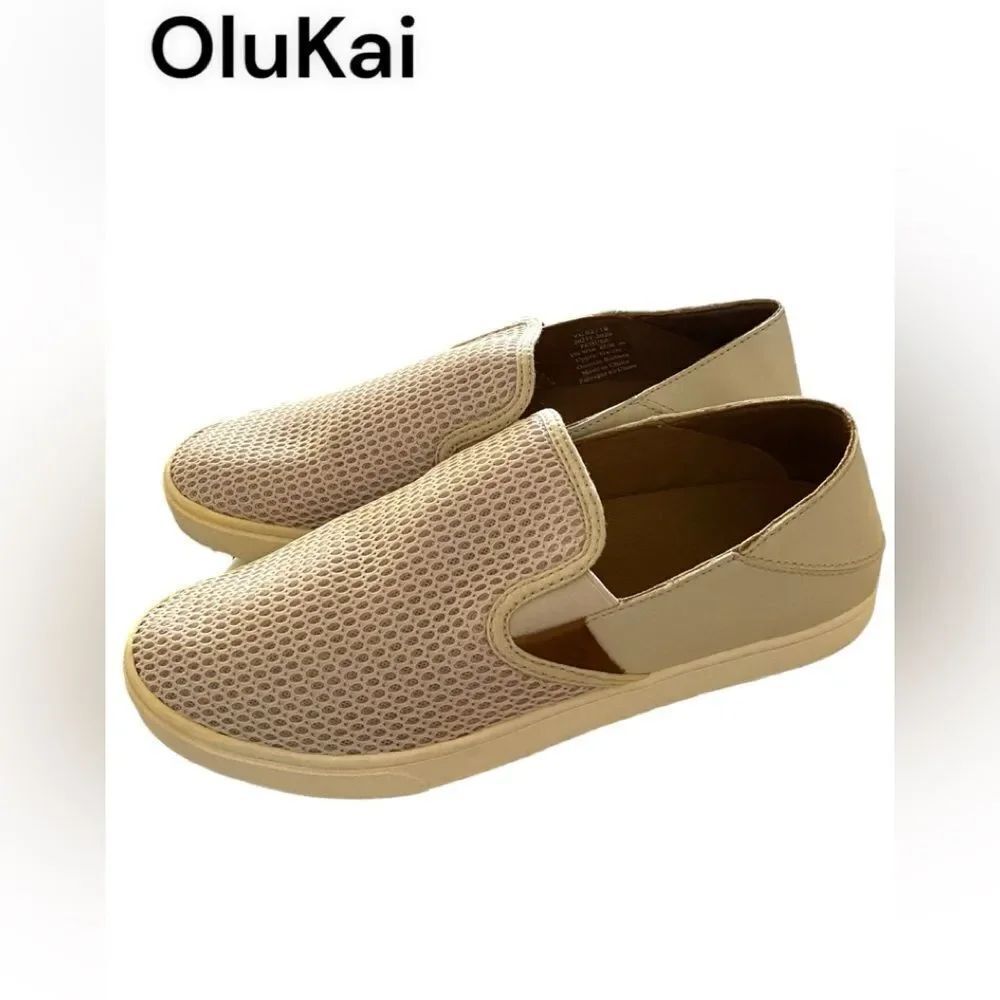 OluKai Women's Pehuea Slip on Shoes Loafers 10